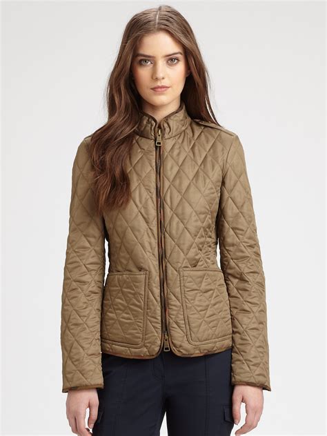 burberry edgefield quilted jacket|burberry coats for women.